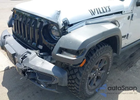 2023 Jeep Wrangler 4-Door Willys 4X4 from USA, damaged, VIN 1C4HJXDN2PW615882